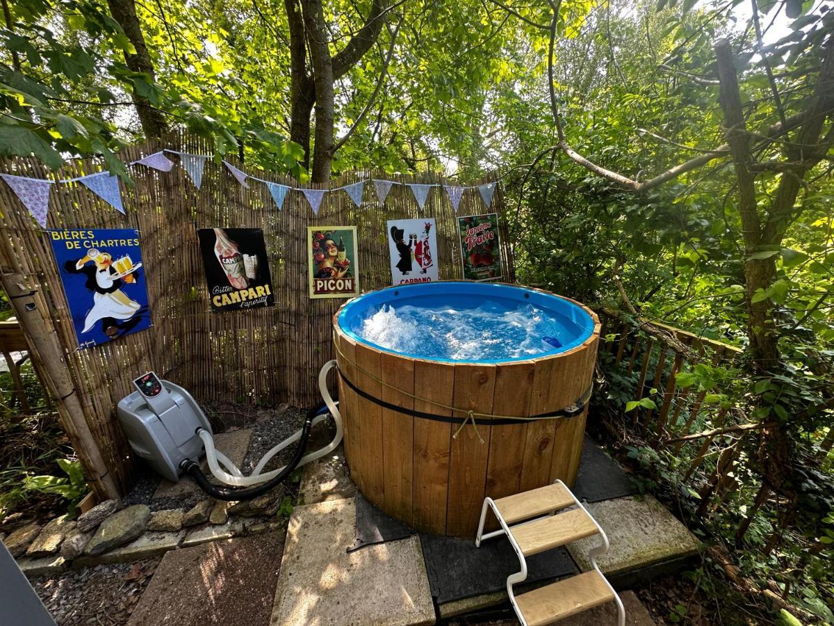 Remarkable Boultons Barn With Hot Tub Newton Abbot Exteriör bild